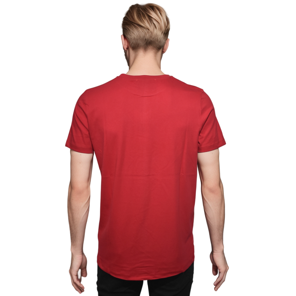 Gucci Red Premium Quality T-shirt-1