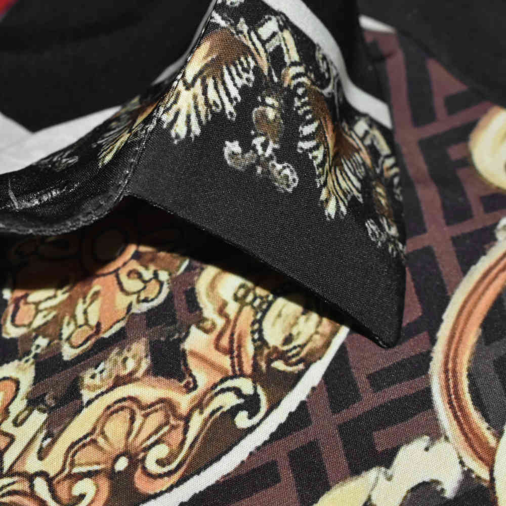 Fendi Golden Brown Premium Shirt-4