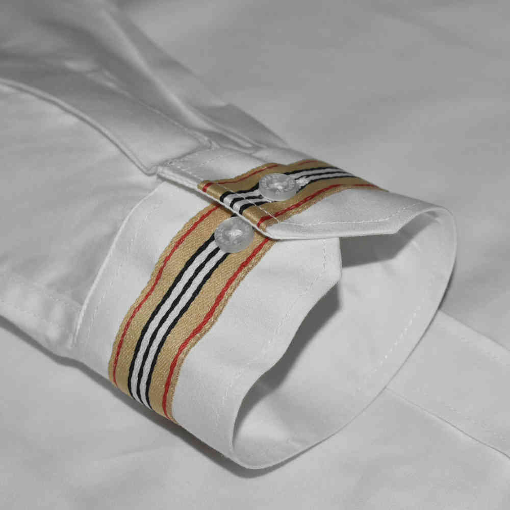 Burberry White Premium Quality Shirt-5