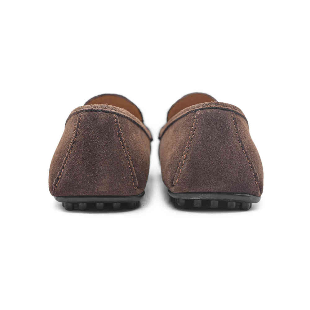 Gucci Brown Premium Suede loafers-4
