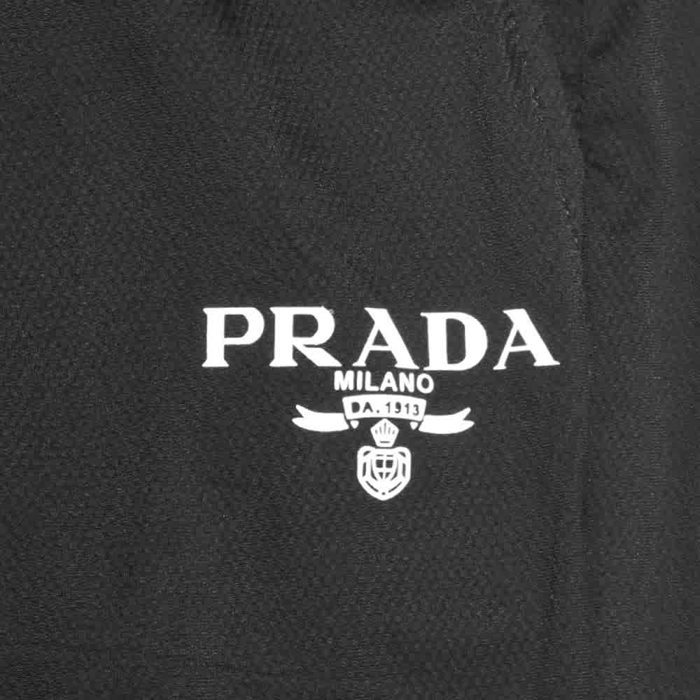 Prada Black Premium Quality Men's Shorts-thumb-2