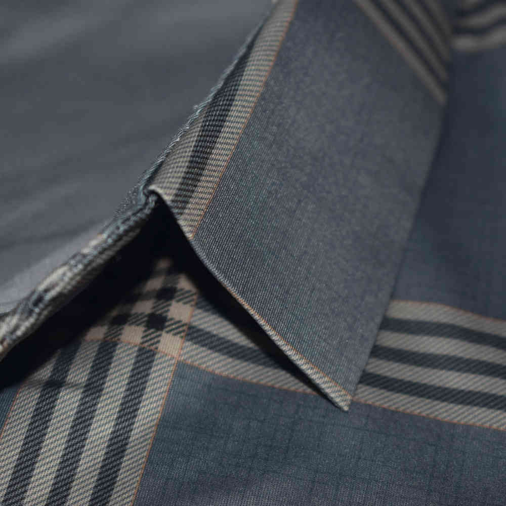 Burberry Blue Check Premium Casual Shirt-4