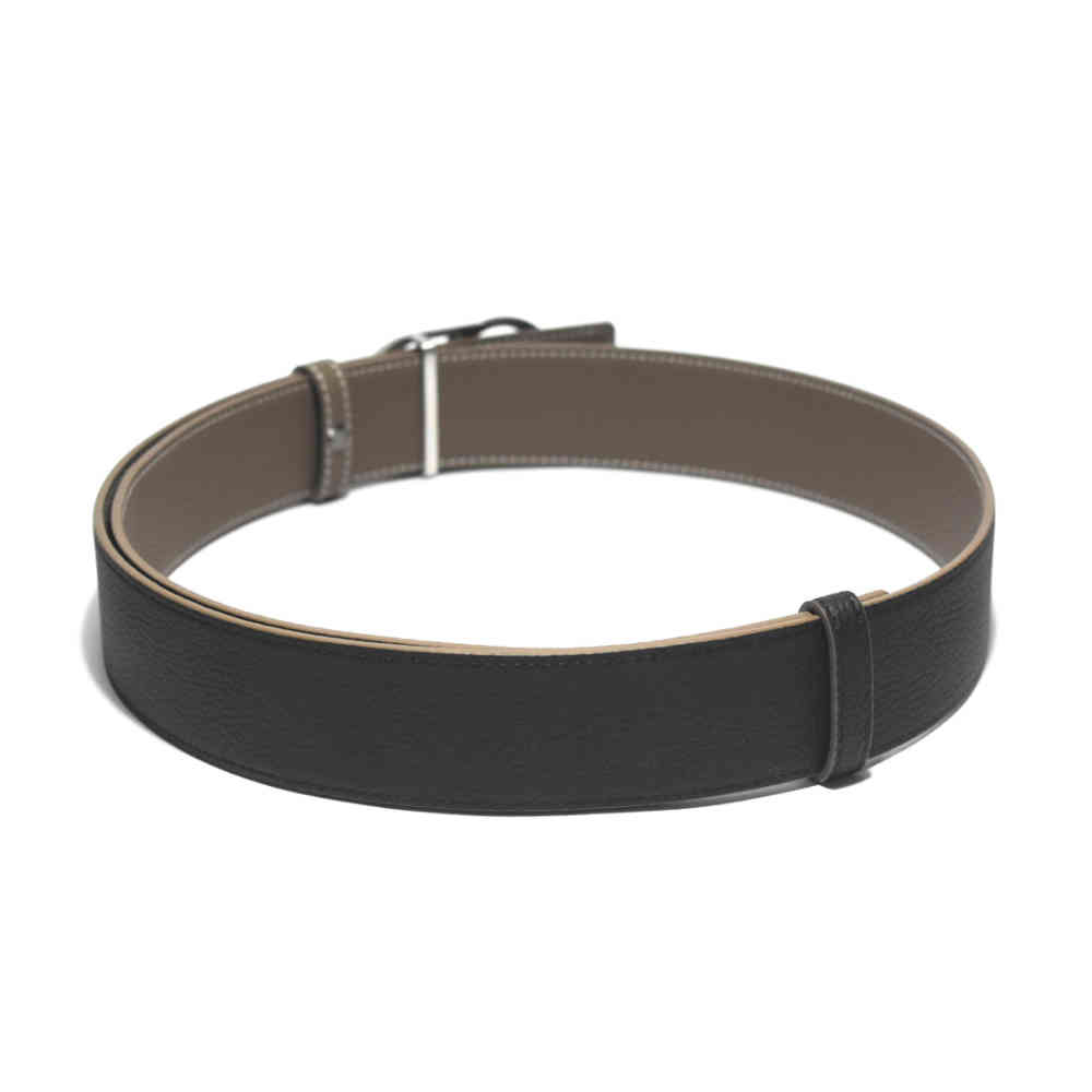 Dior CD Diamond Print Reversible Belt-thumb-1