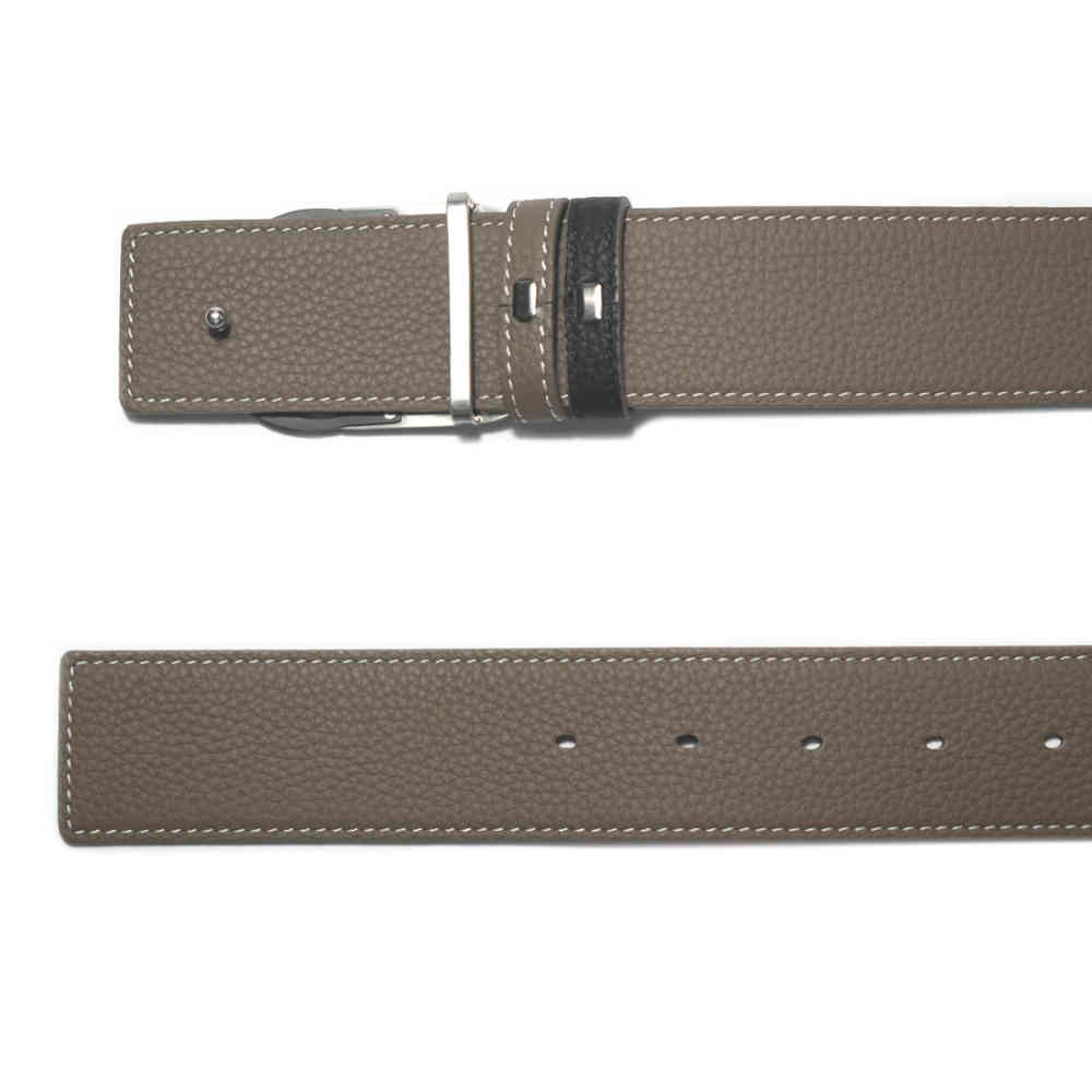 Dior CD Diamond Print Reversible Belt-thumb-4