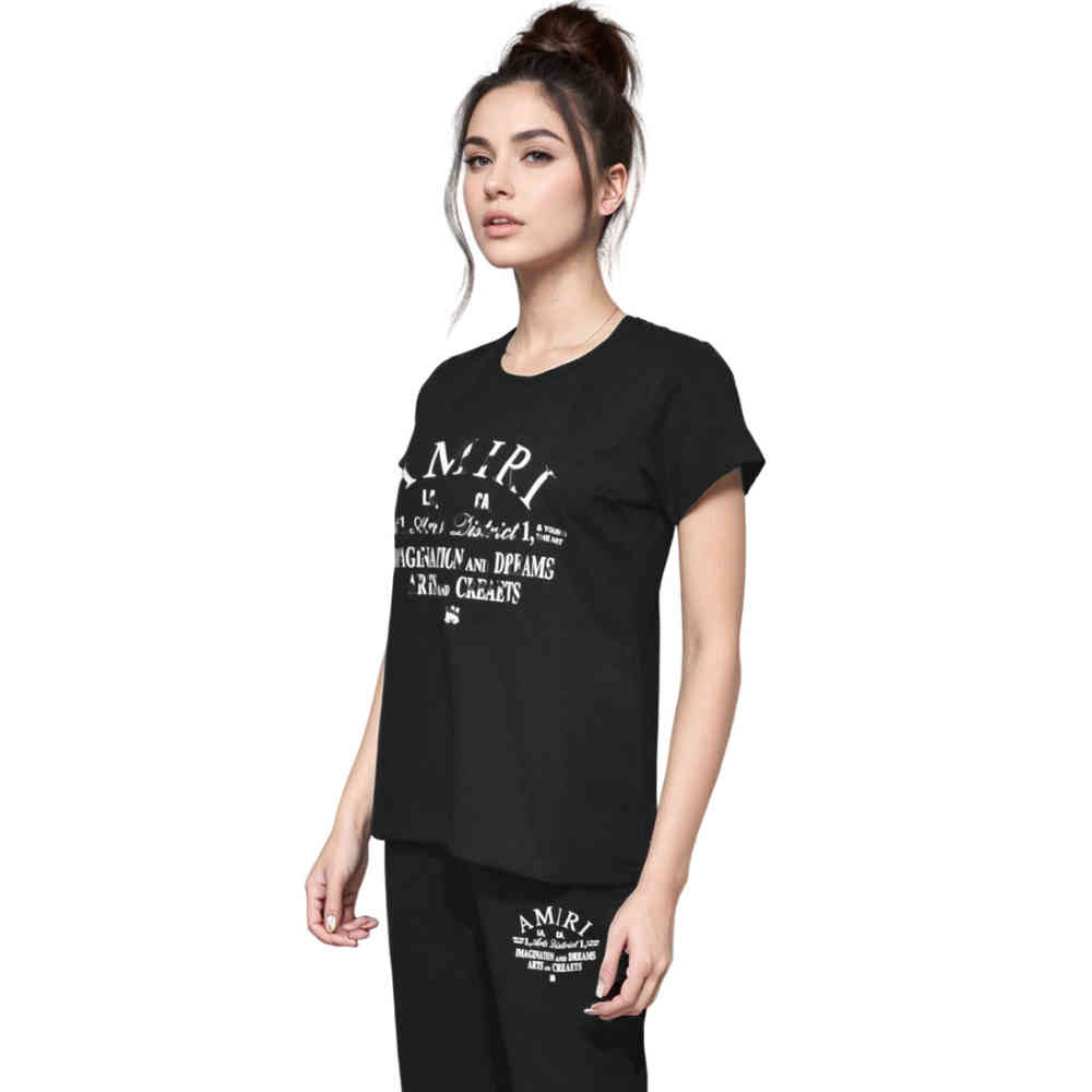 Black Amiri Blue Premium Cotton Co-ord Set