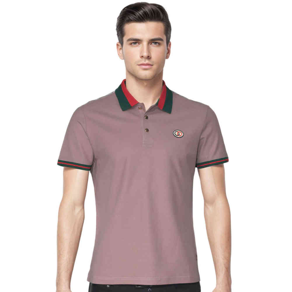 Purple Gucci White Premium Quality T-shirt