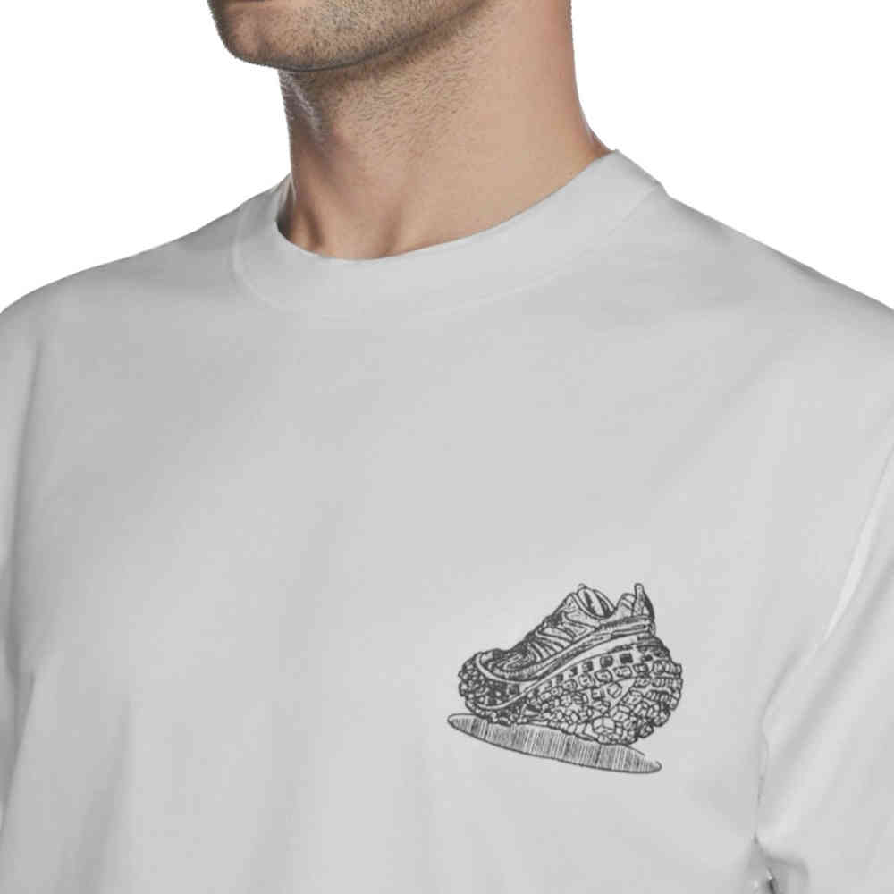 Balenciaga White Premium Quality T-shirt-2
