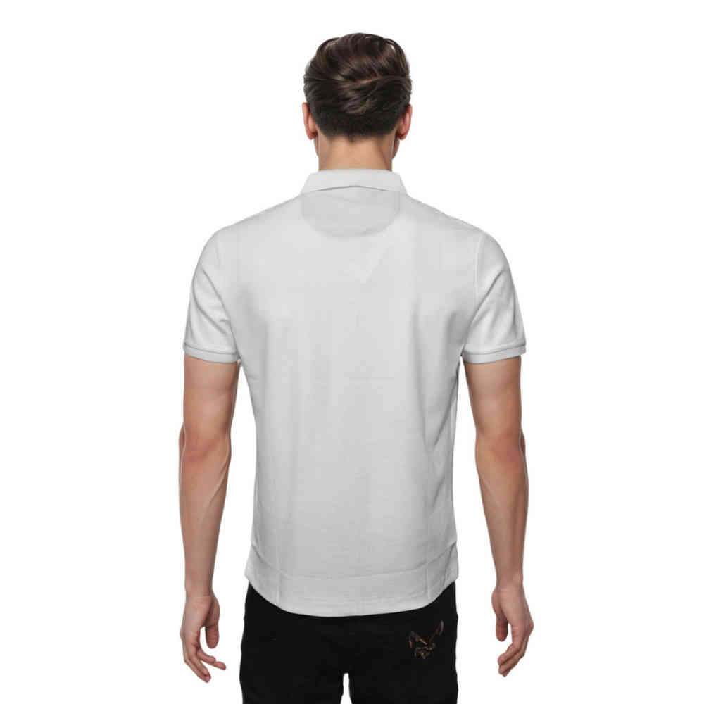 Brunello Cucinelli White Embroidery Premium Polo T-shirt-thumb-1