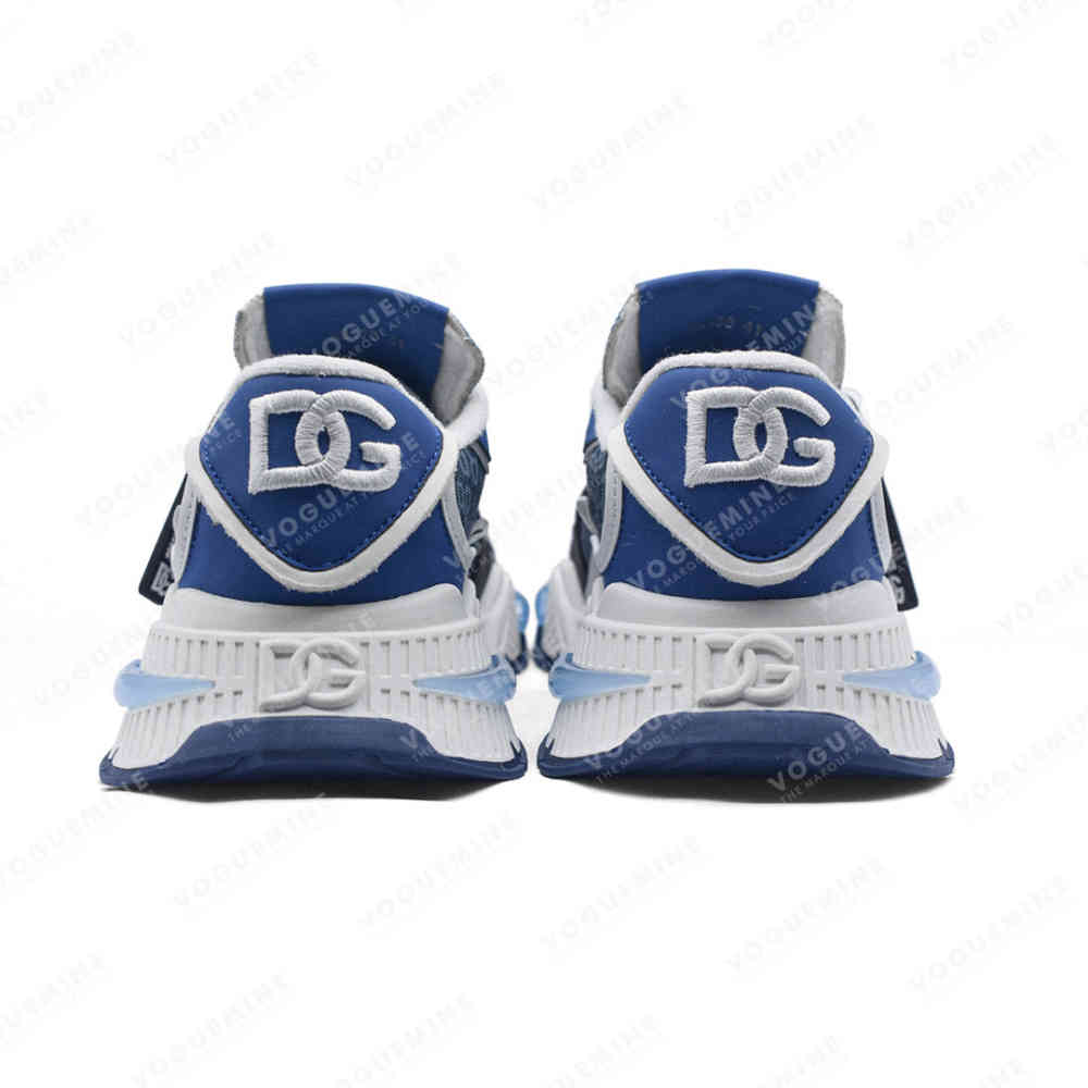 Dolce & Gabbana Airmaster Panelled Blue Sneakers-3