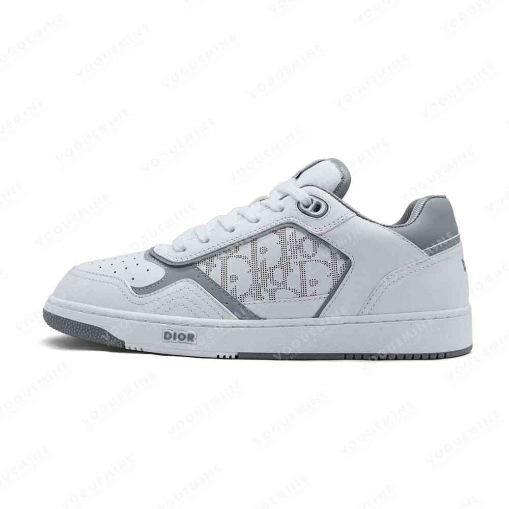 white/grey Dior white Premium Low-top Sneaker