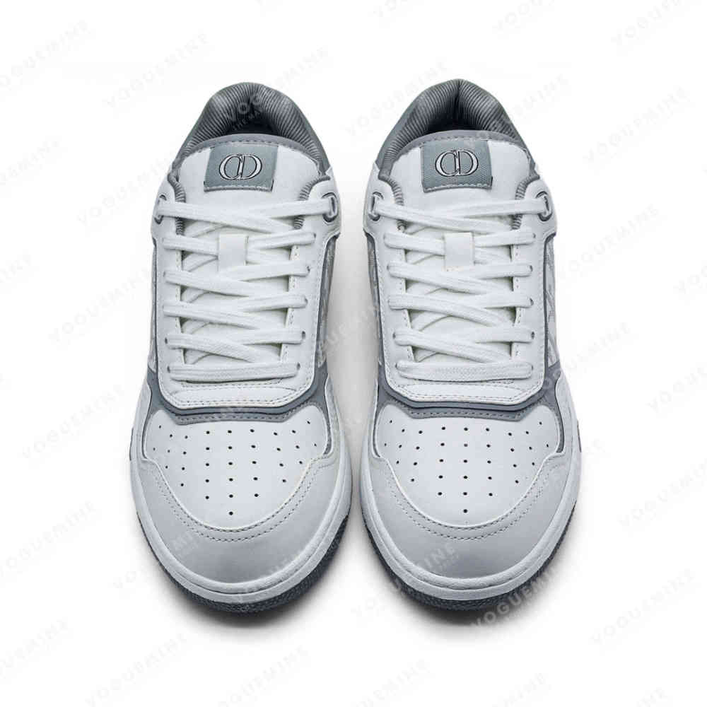 Dior white & Grey Premium Low-top Sneaker-thumb-4