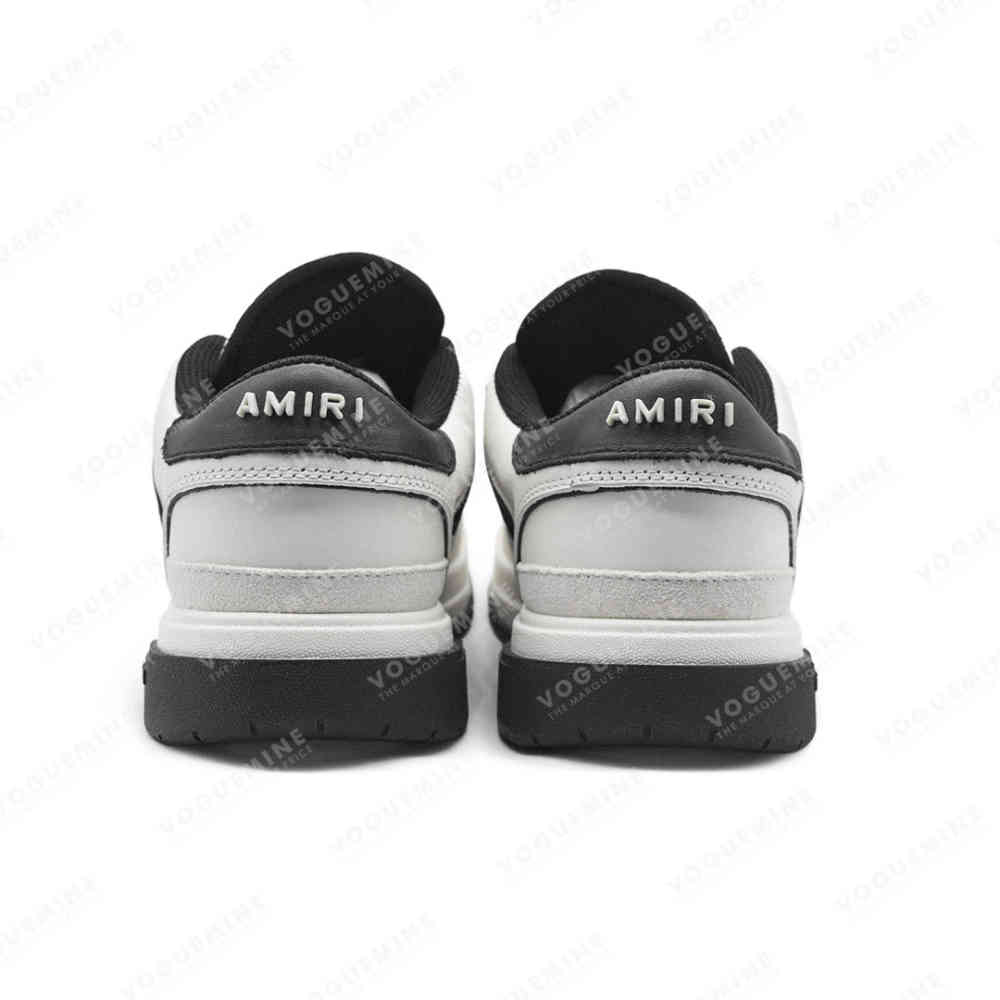 Amiri Classic Low White & Black Premium Sneaker-thumb-3