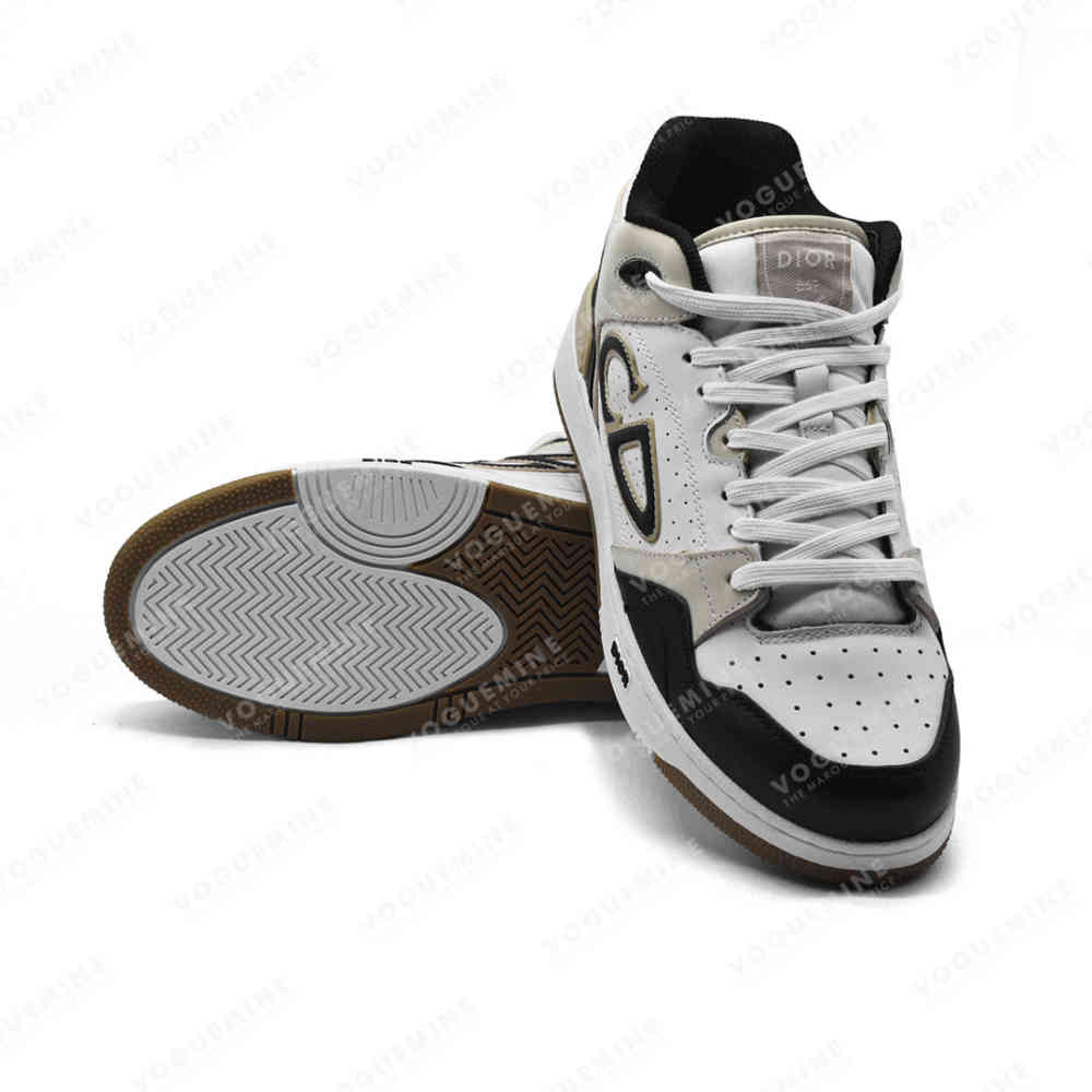 Dior White & Black Premium Low-Top Sneaker-thumb-5