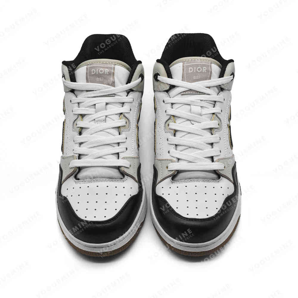 Dior White & Black Premium Low-Top Sneaker-thumb-3
