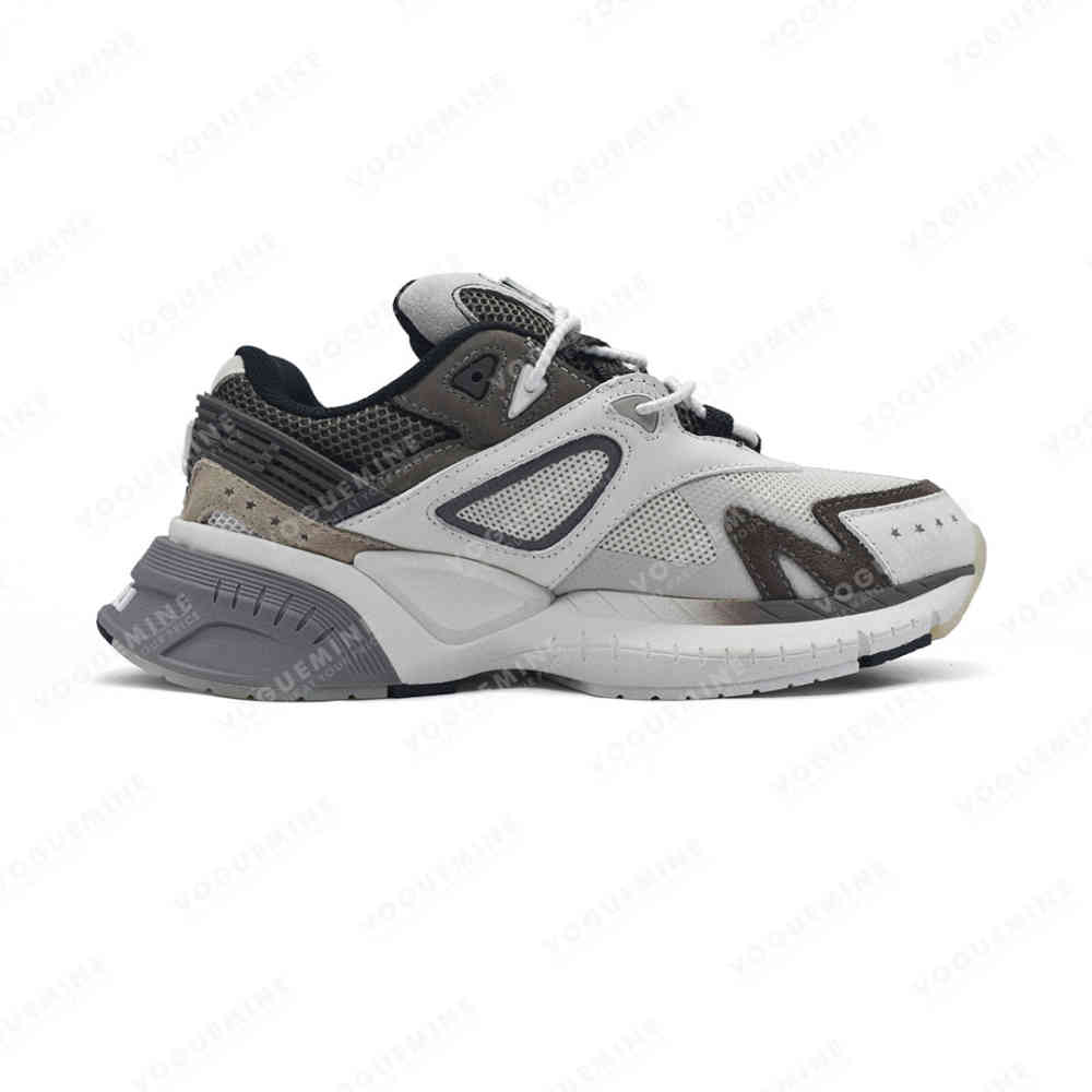 Amiri MA Runner Panelled Brown Sneakers-thumb-1