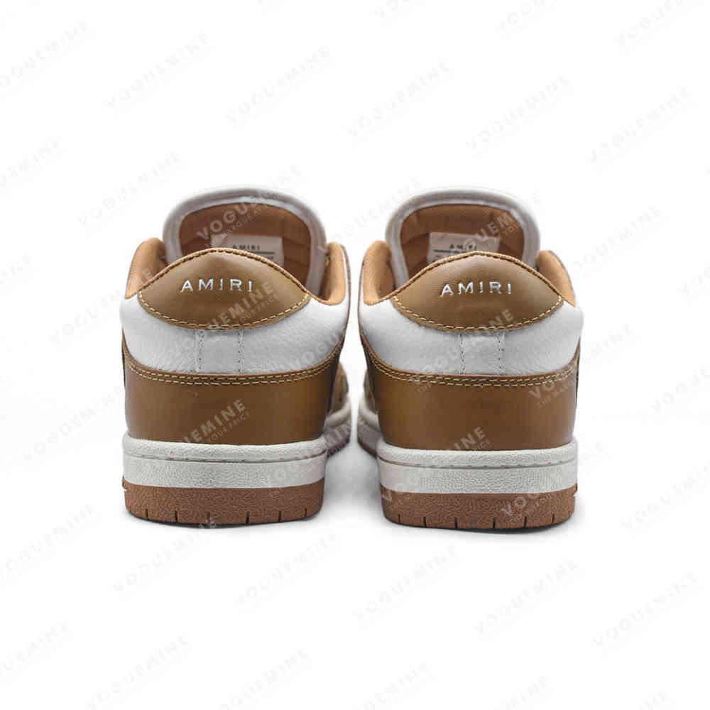 Amiri Skel-Top Low Brown Premium Sneakers-3