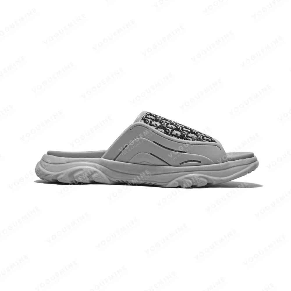 Dior Grey Premium H-Town Flip-flops-2