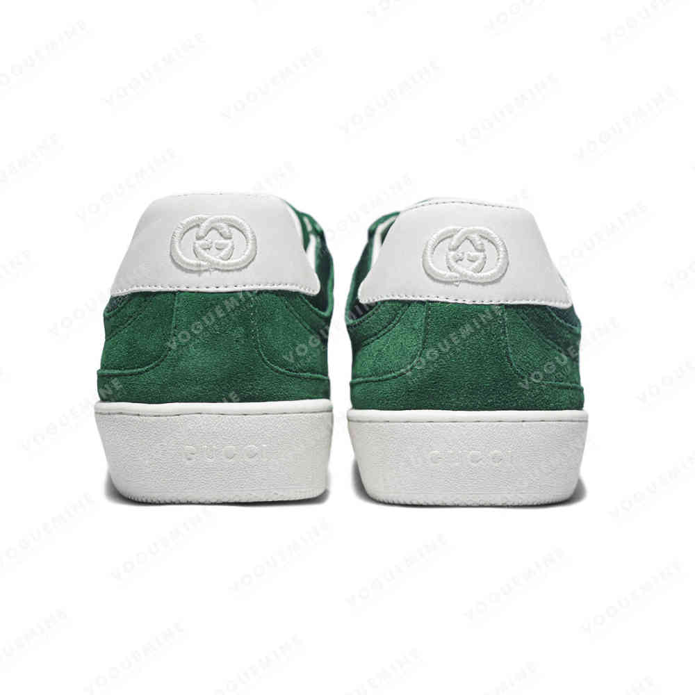 Gucci Green Premium Interlocking G Sneaker-thumb-4