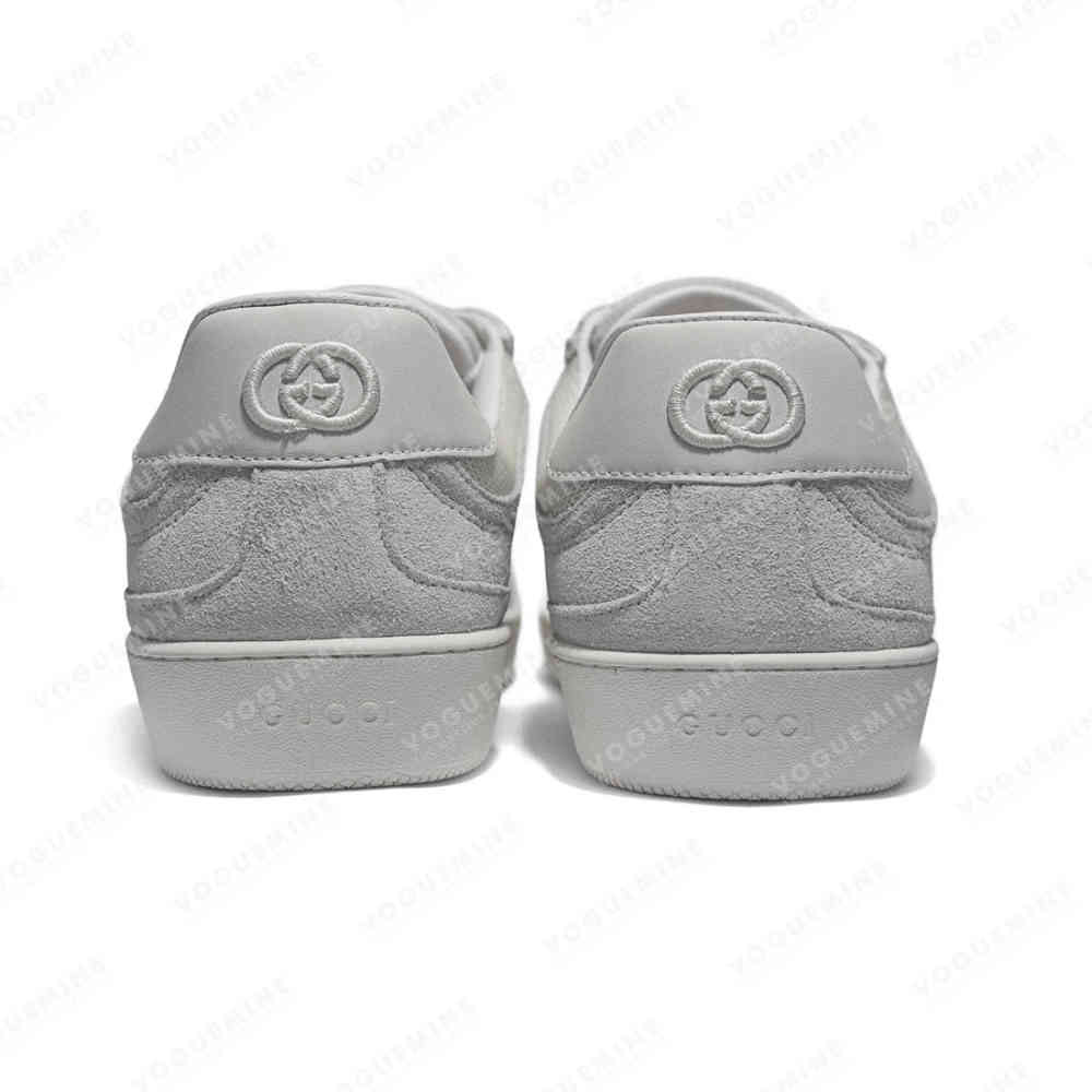 Gucci White Premium Interlocking G Sneaker-thumb-4