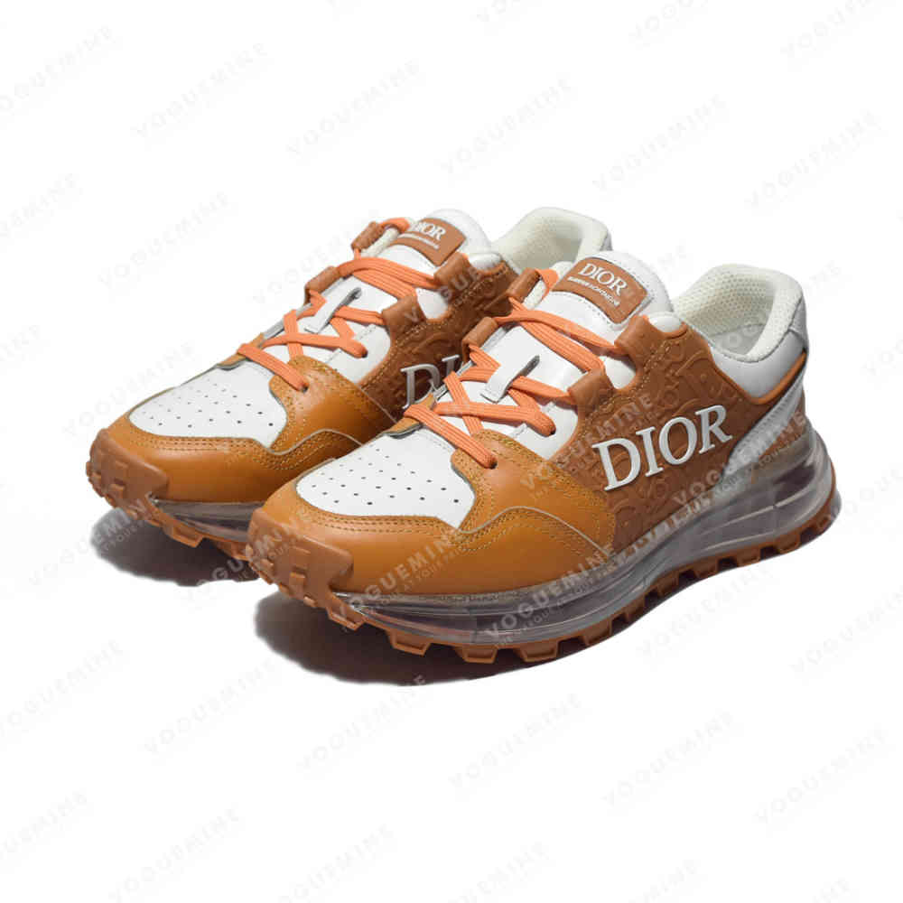 Dior Orange Premium Quality Sneakers-thumb-2