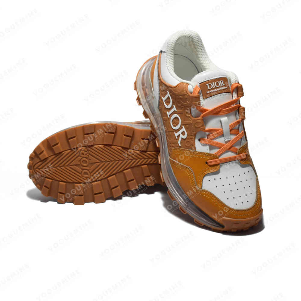 Dior Orange Premium Quality Sneakers-thumb-5