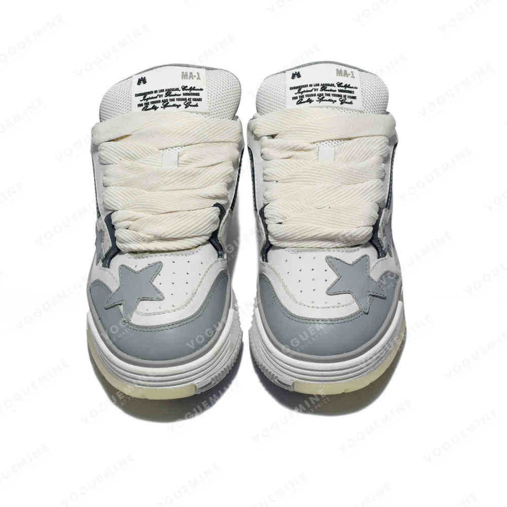 Amiri Grey Premium Quality Sneakers-3