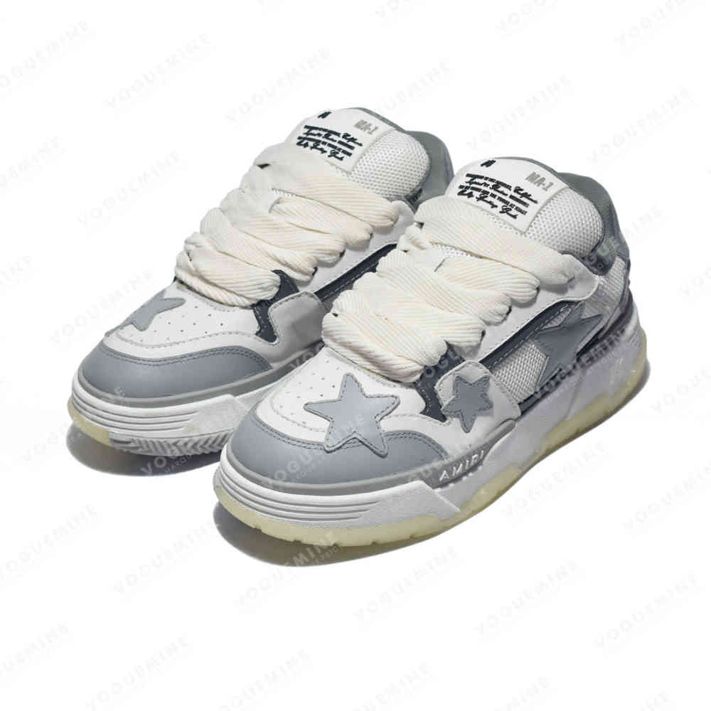 Amiri Grey Premium Quality Sneakers-2