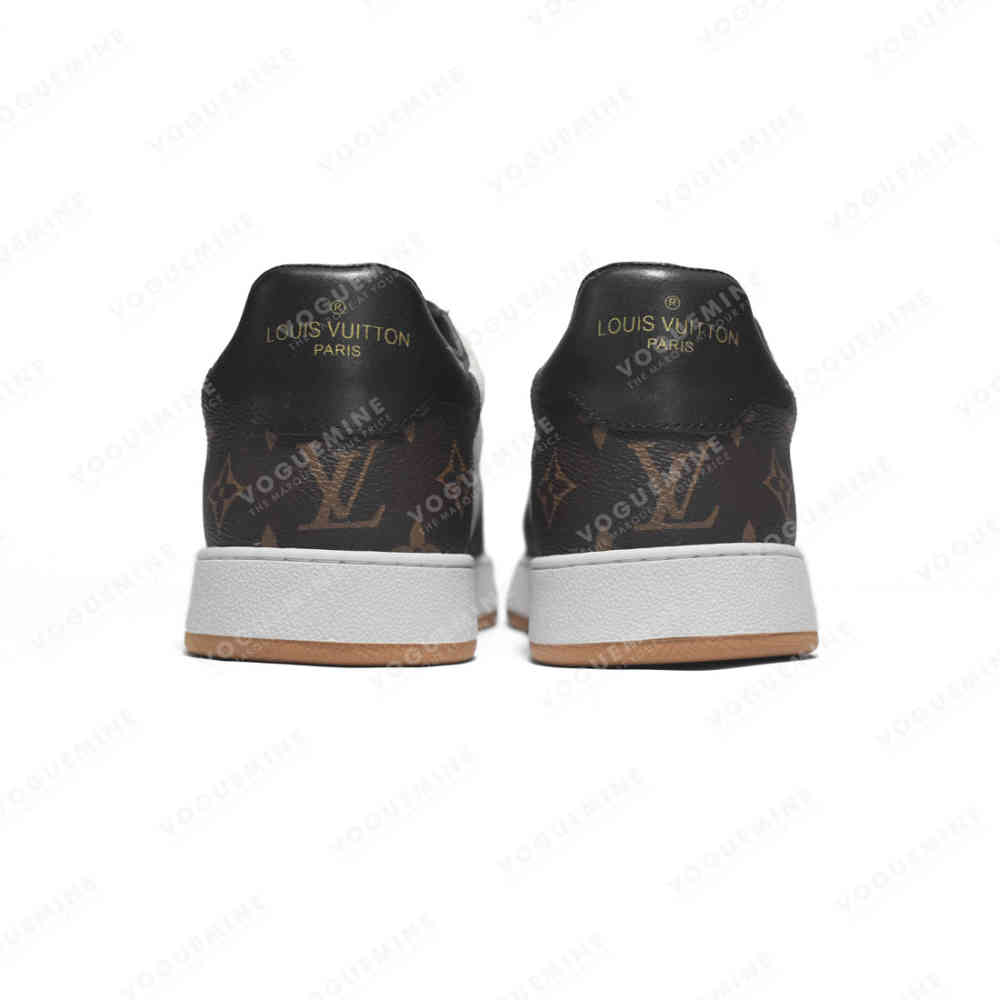 Louis Vuitton White & Black Premium Quality Sneakers-thumb-4