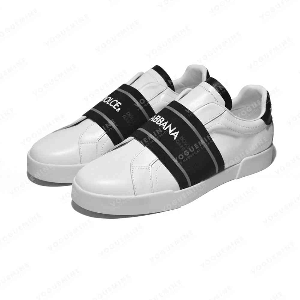 Dolce & Gabbana White & Grey Premium Quality Sneakers-2