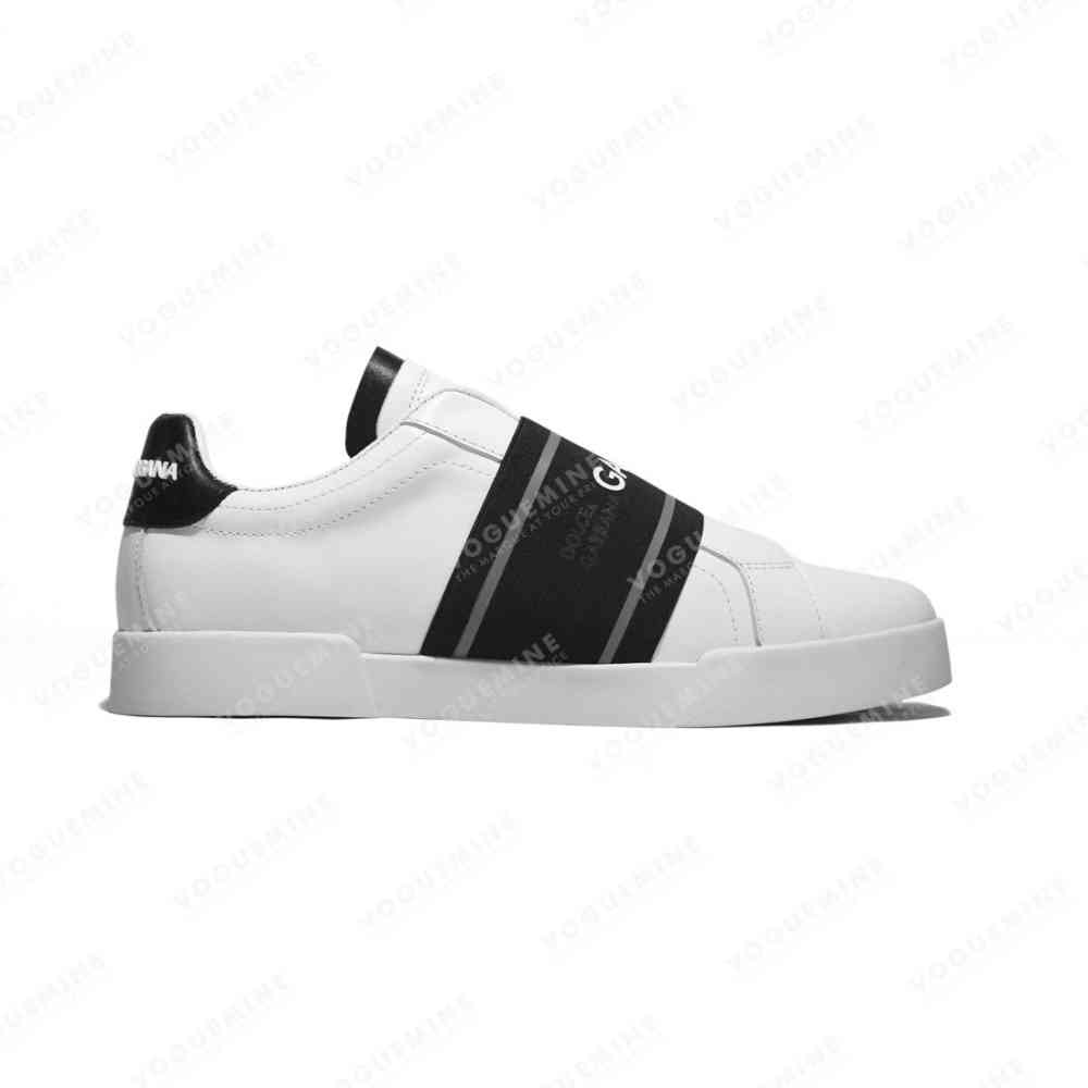Dolce & Gabbana White & Grey Premium Quality Sneakers-1