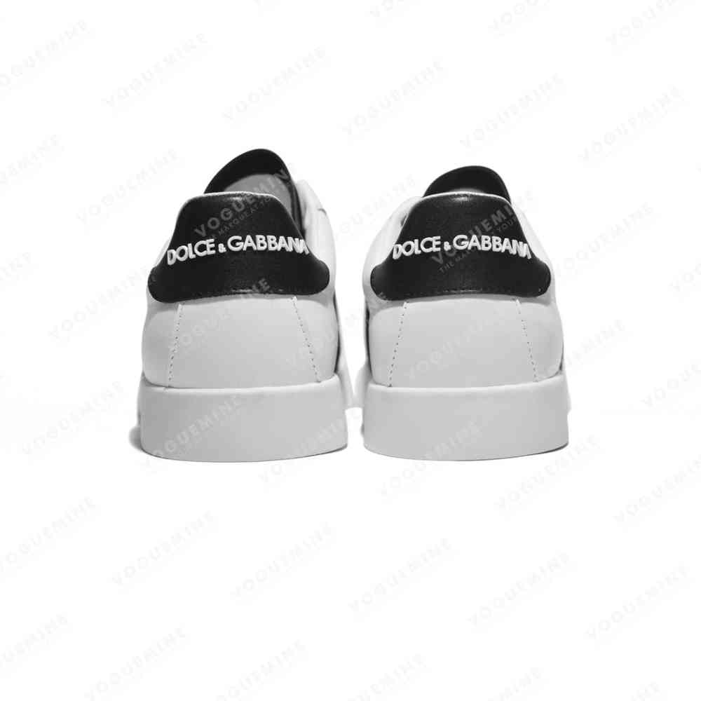 Dolce & Gabbana White & Red Premium Quality Sneakers-thumb-4