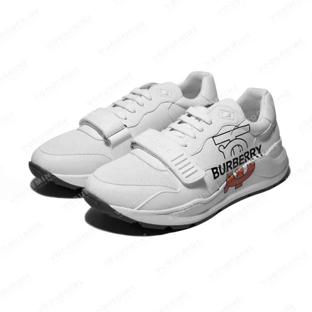 Burberry TB Print White Premium Sneakers-thumb-2