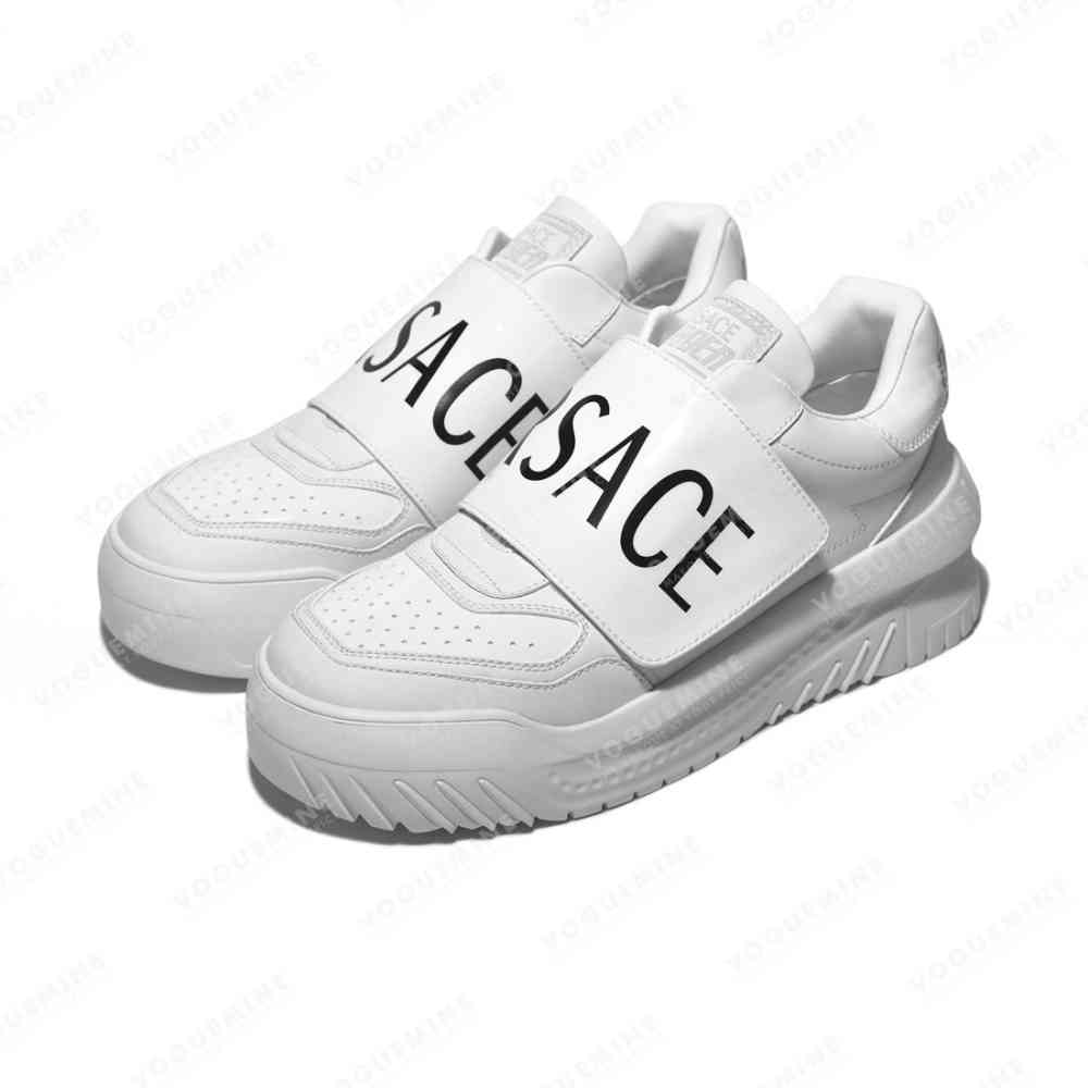 Versace White Premium Quality Sneakers-thumb-2