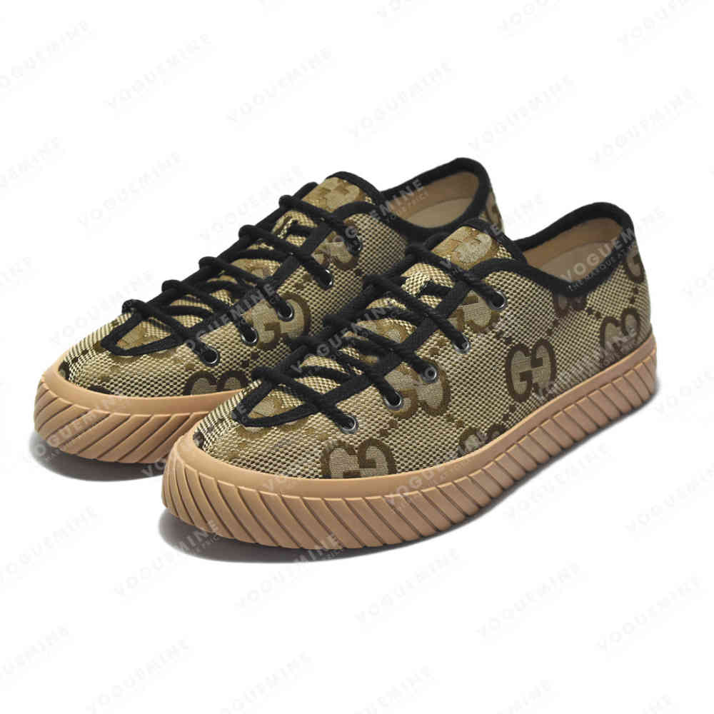 Gucci Brown GG Premium Sneakers-2