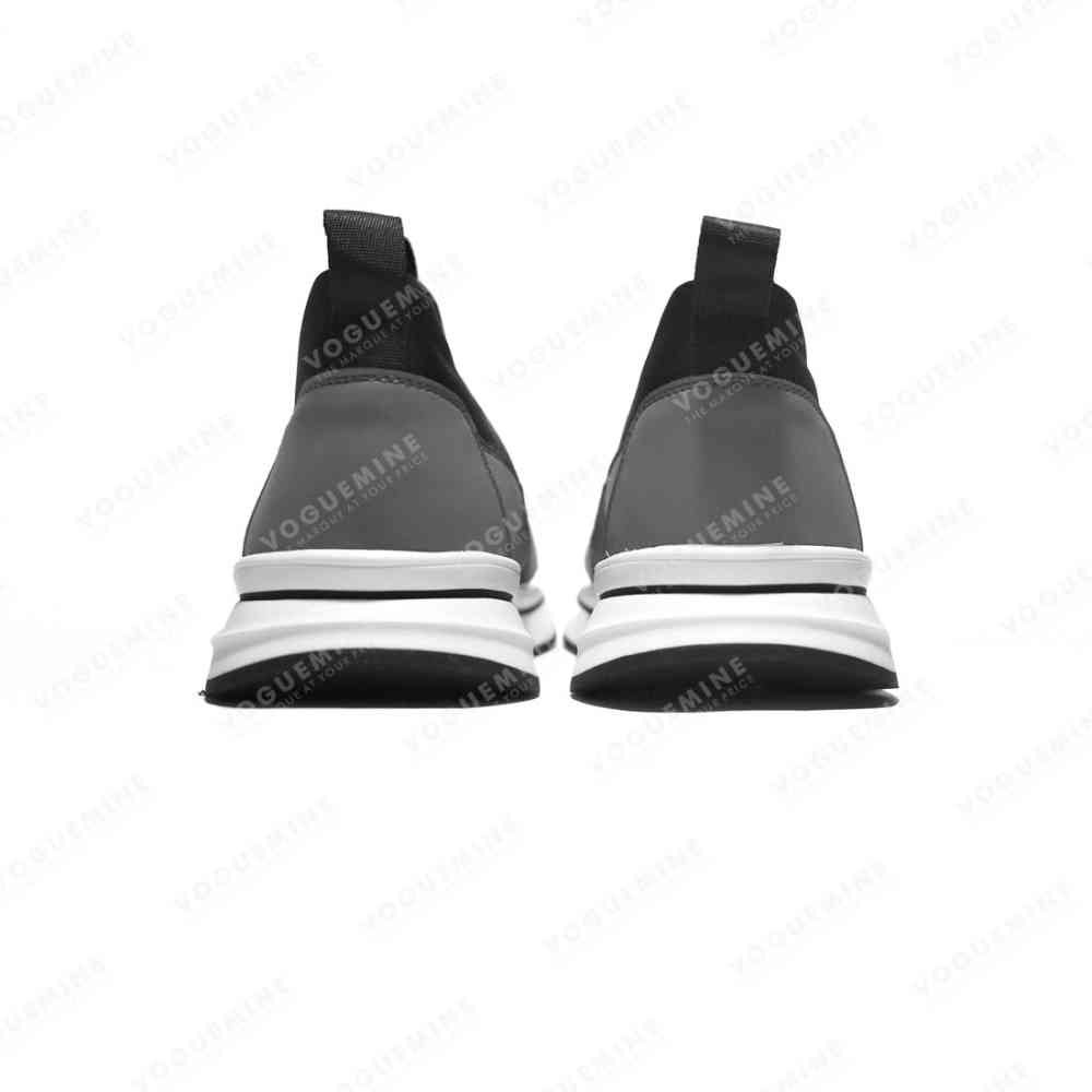 BOSS Black & Grey Premium Quality Sneakers-thumb-4