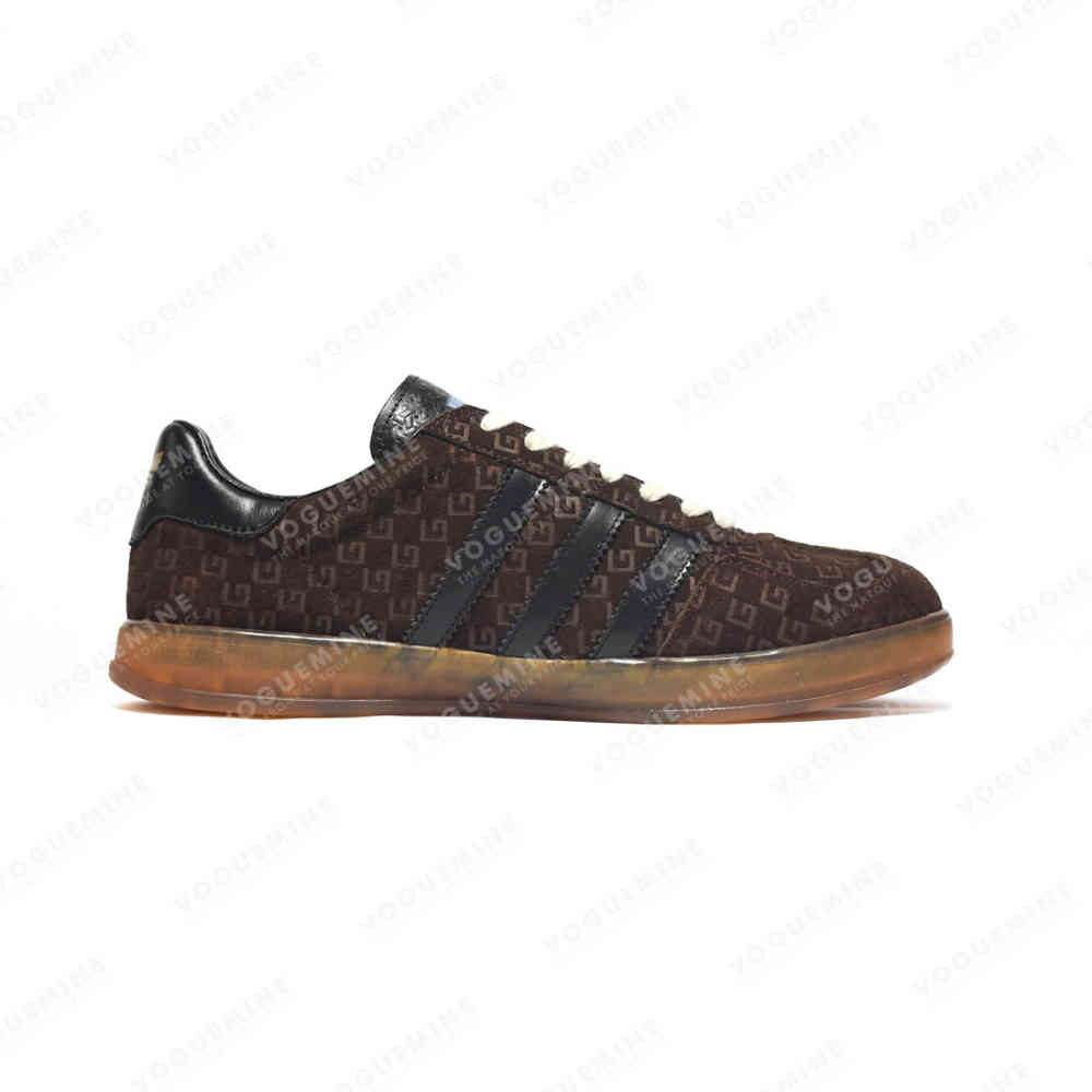 Gucci Dark Brown Premium Quality Sneakers-thumb-1