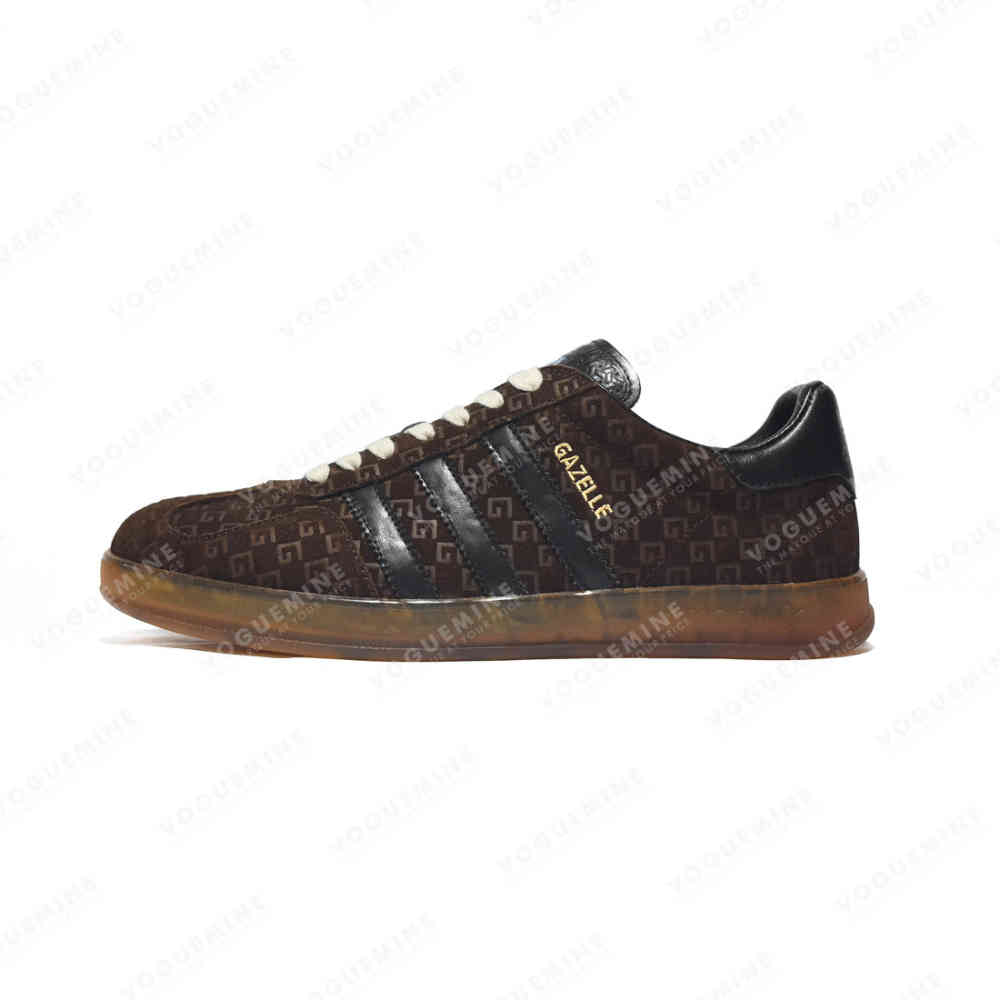 Dark Brown Gucci White Premium Quality Sneakers