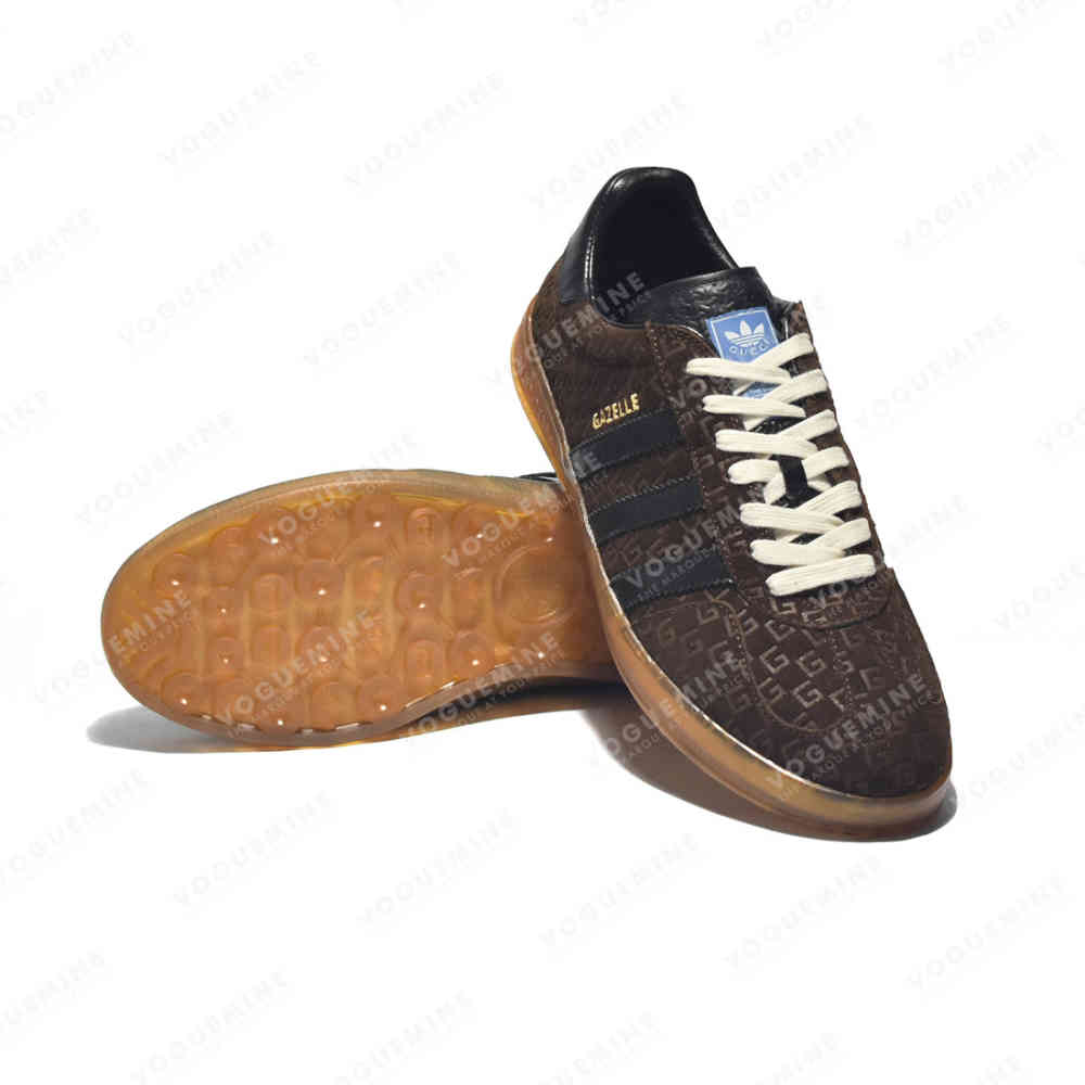 Gucci Dark Brown Premium Quality Sneakers-thumb-5