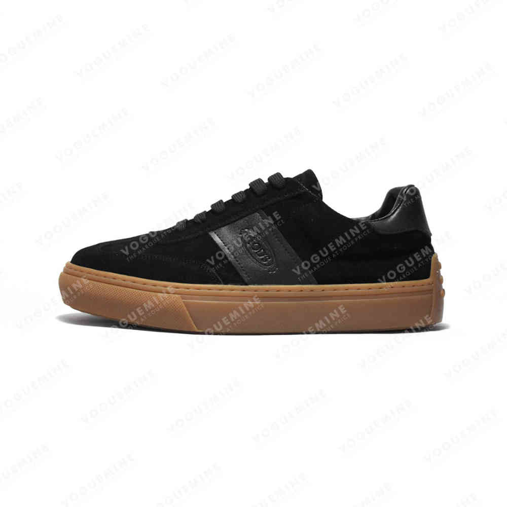 TOD'S Black & Brown Premium Quality Sneakers-thumb-0