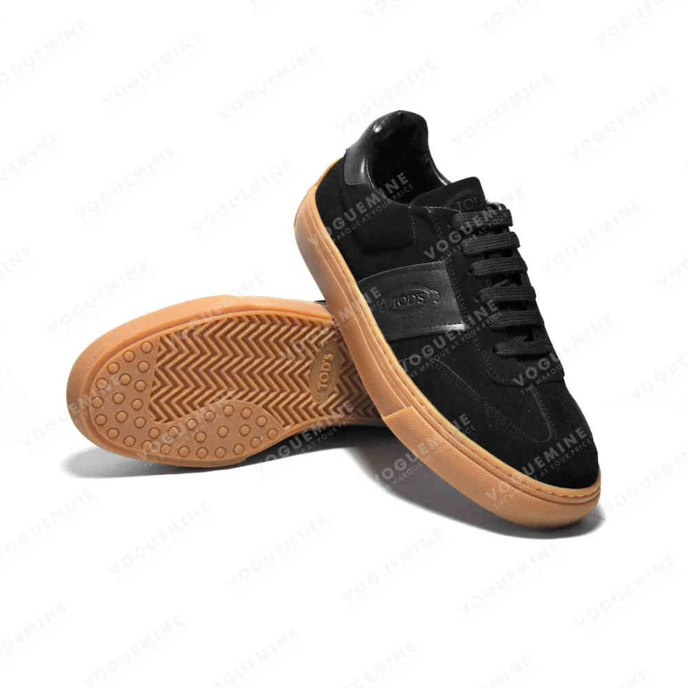 TOD'S Black & Brown Premium Quality Sneakers-thumb-5