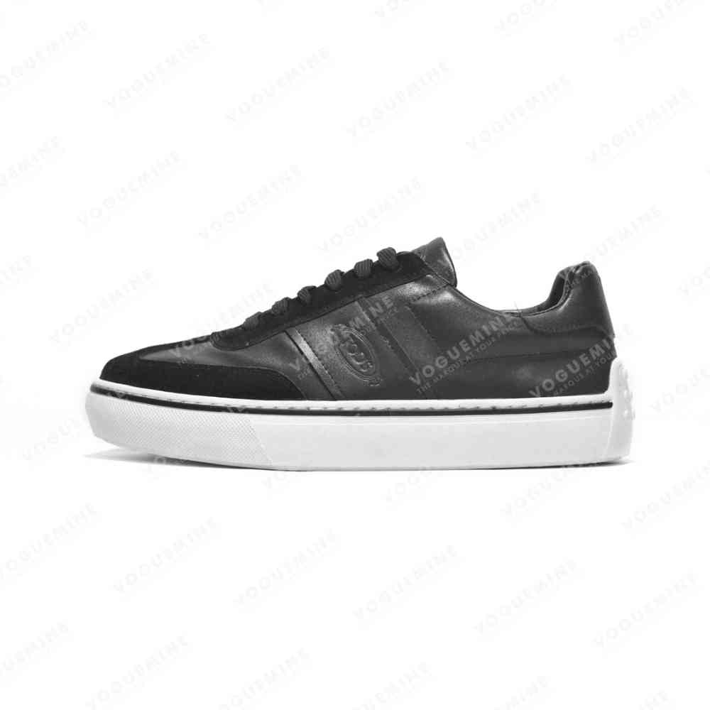 Black & White TOD'S Black & Brown Premium Quality Sneakers