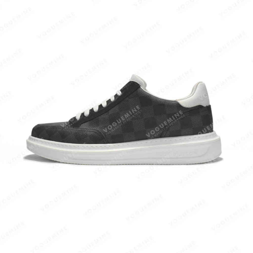 Black Louis Vuitton Brown Premium Quality Sneakers