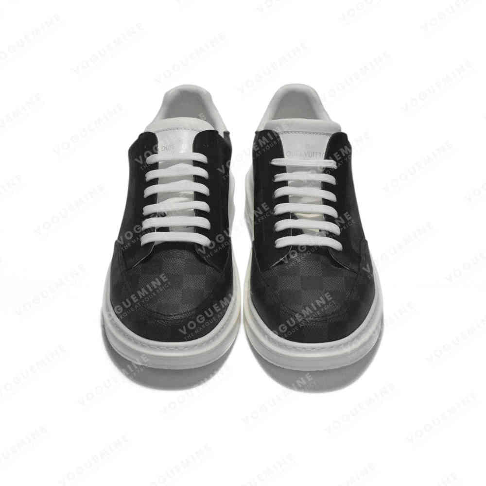 Louis Vuitton Black Premium Quality Sneakers-thumb-3