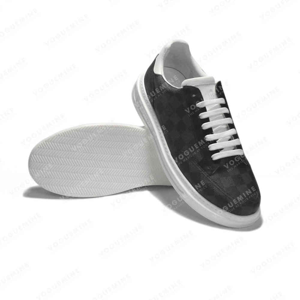 Louis Vuitton Black Premium Quality Sneakers-thumb-5