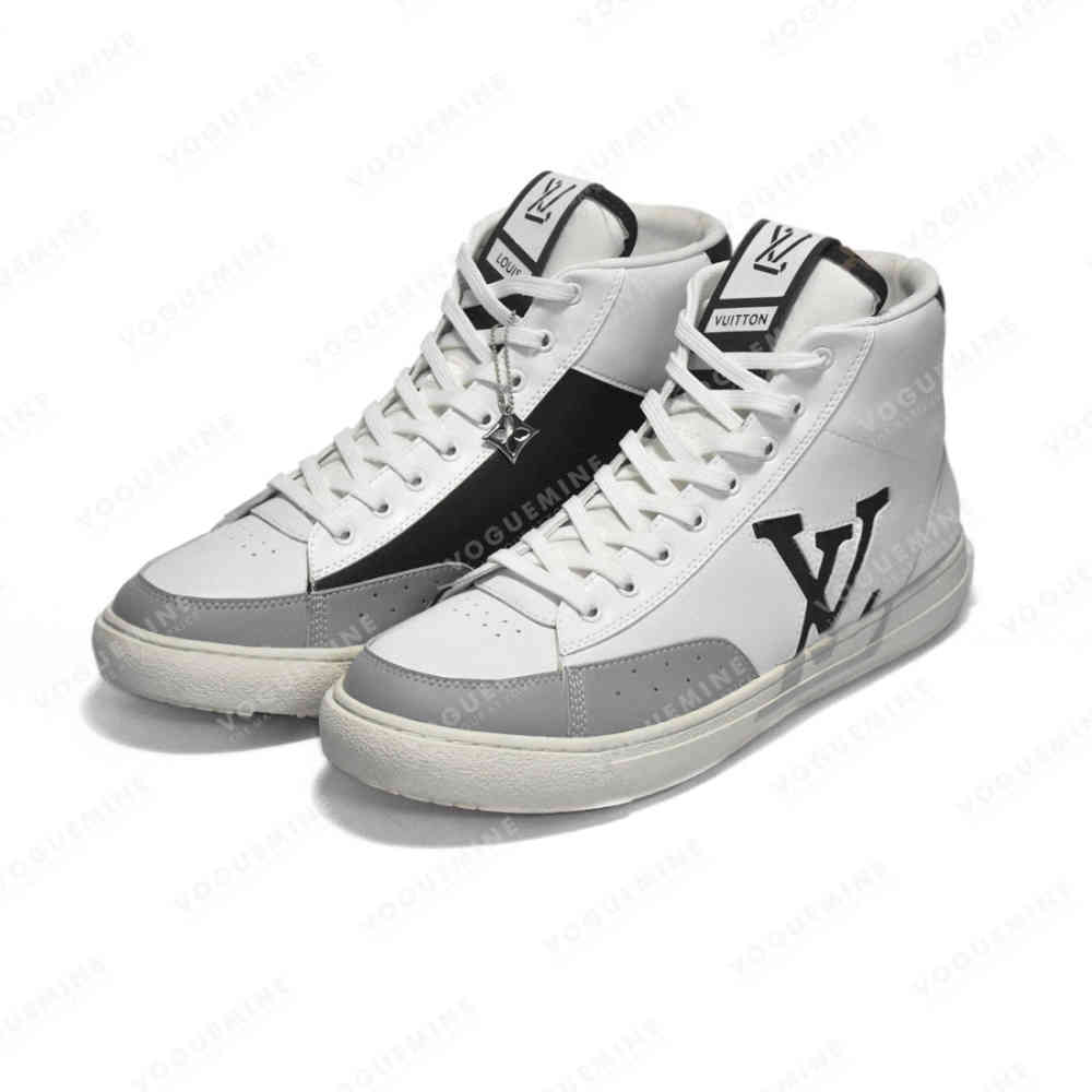 Louis Vuitton White Premium Quality Sneakers-thumb-2