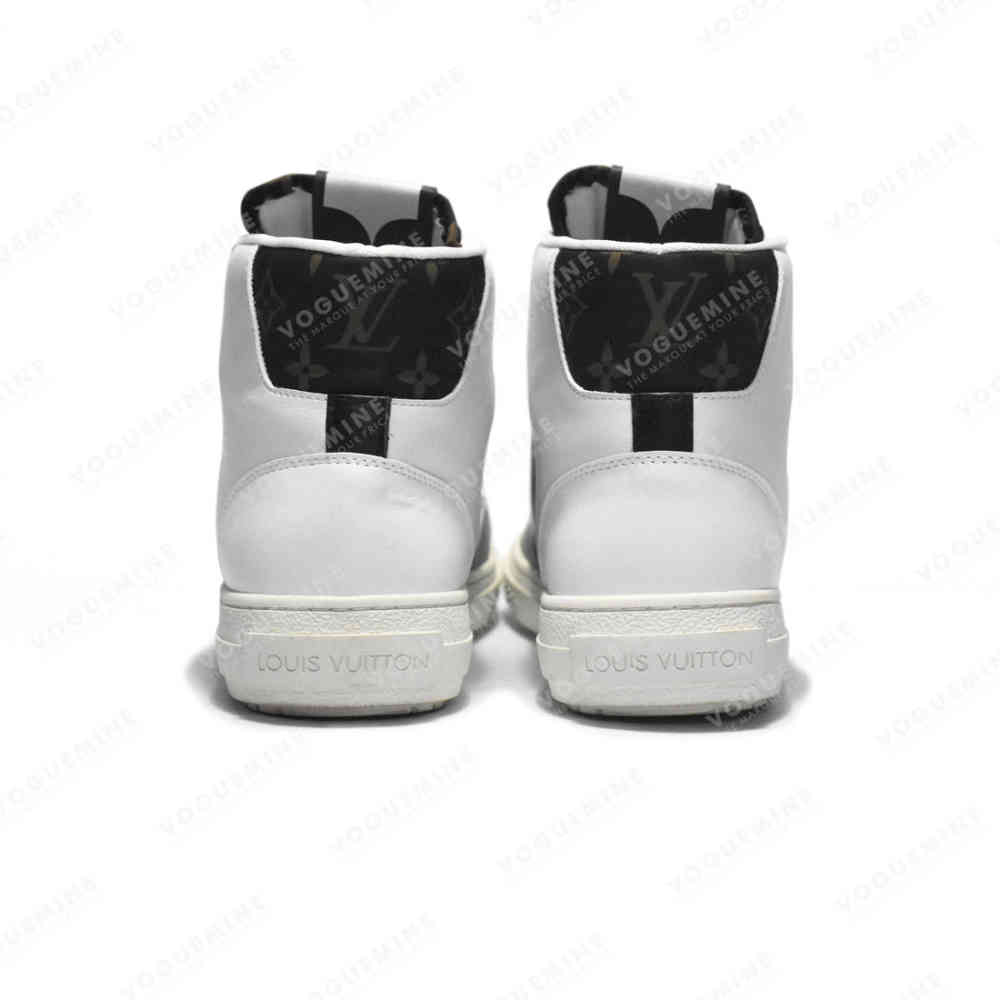 Louis Vuitton White Premium Quality Sneakers-thumb-4