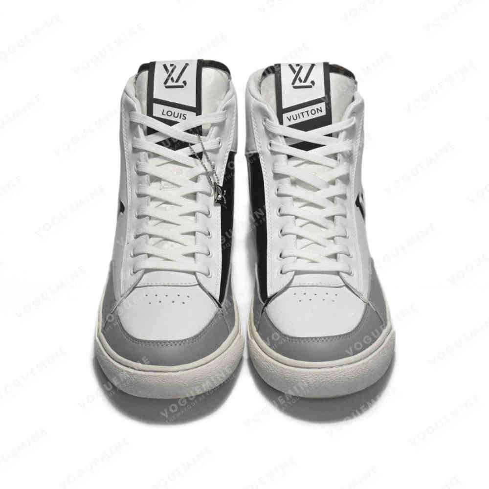 Louis Vuitton White Premium Quality Sneakers-thumb-3