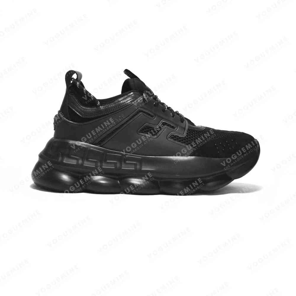 Versace Black Premium Quality Sneakers-thumb-1
