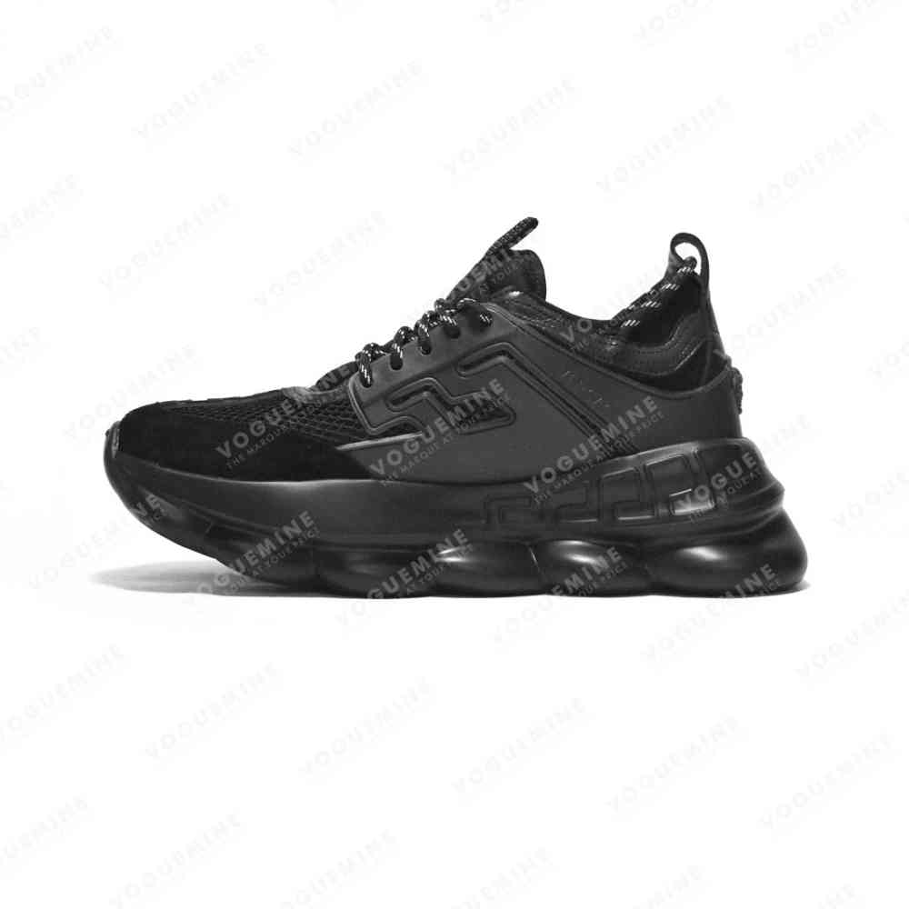 Versace Black Premium Quality Sneakers-thumb-0