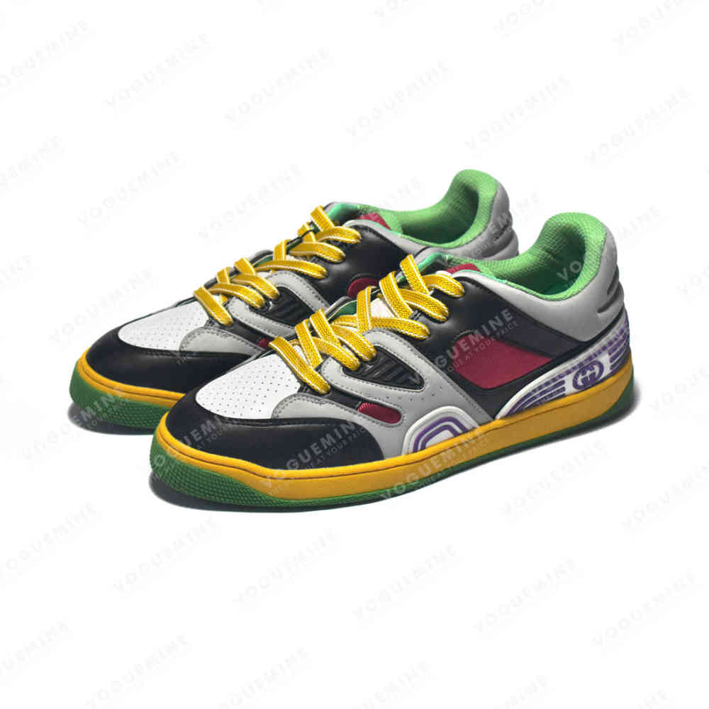 Gucci Green & Black Premium Quality Sneakers-thumb-2